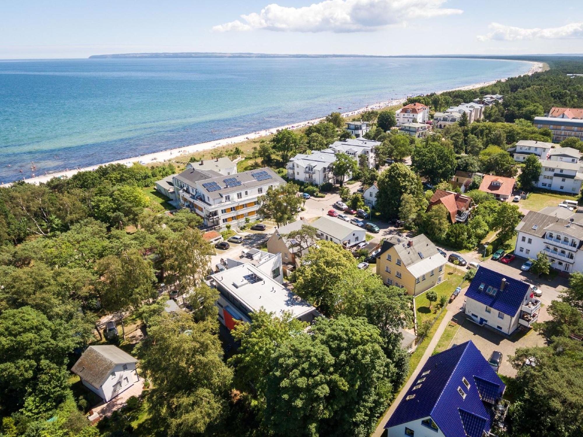 Residenz Mare Baltikum Fewo 3 - Strandnah, Terrasse, Sauna Juliusruh Kültér fotó