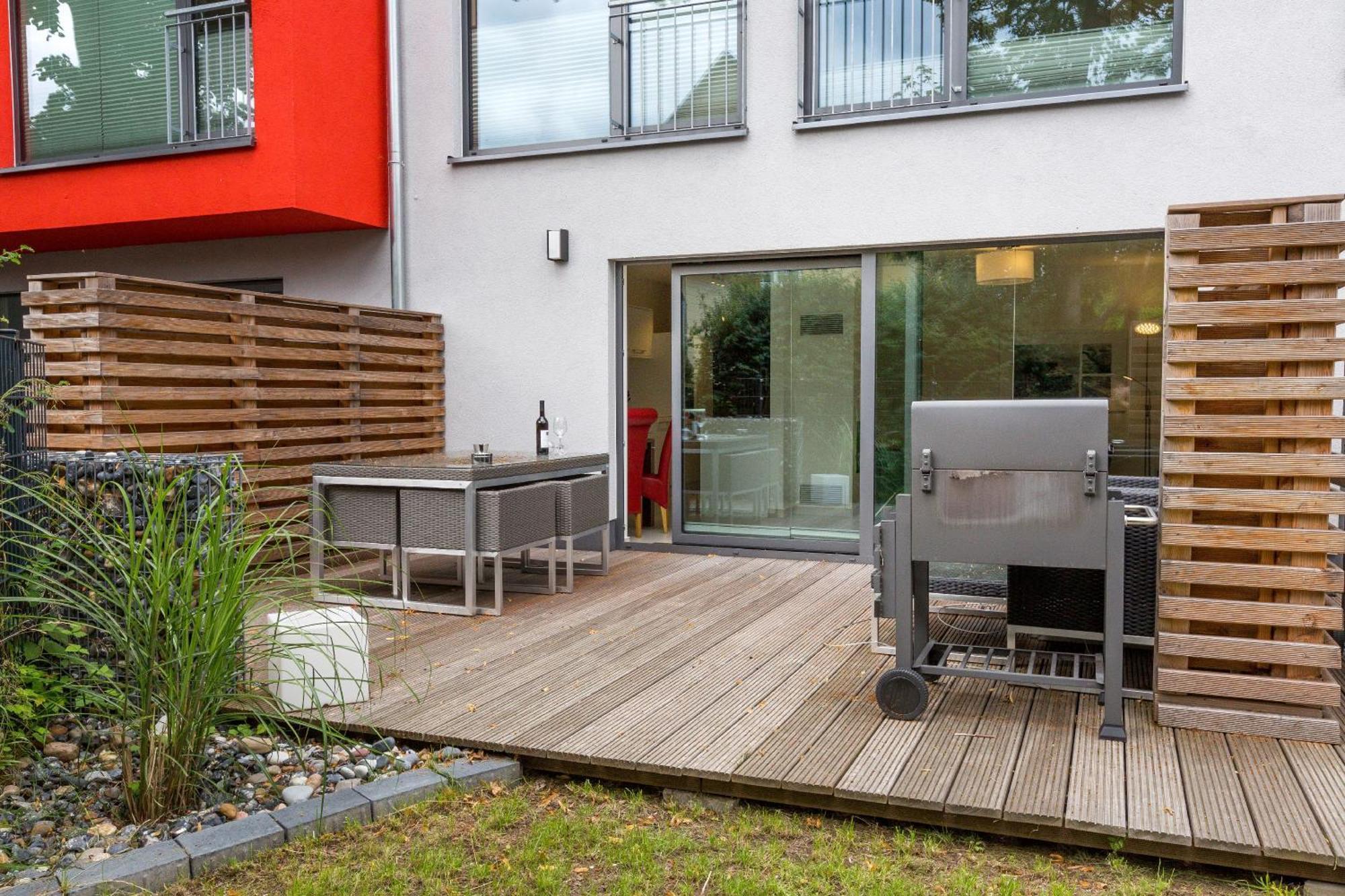 Residenz Mare Baltikum Fewo 3 - Strandnah, Terrasse, Sauna Juliusruh Kültér fotó